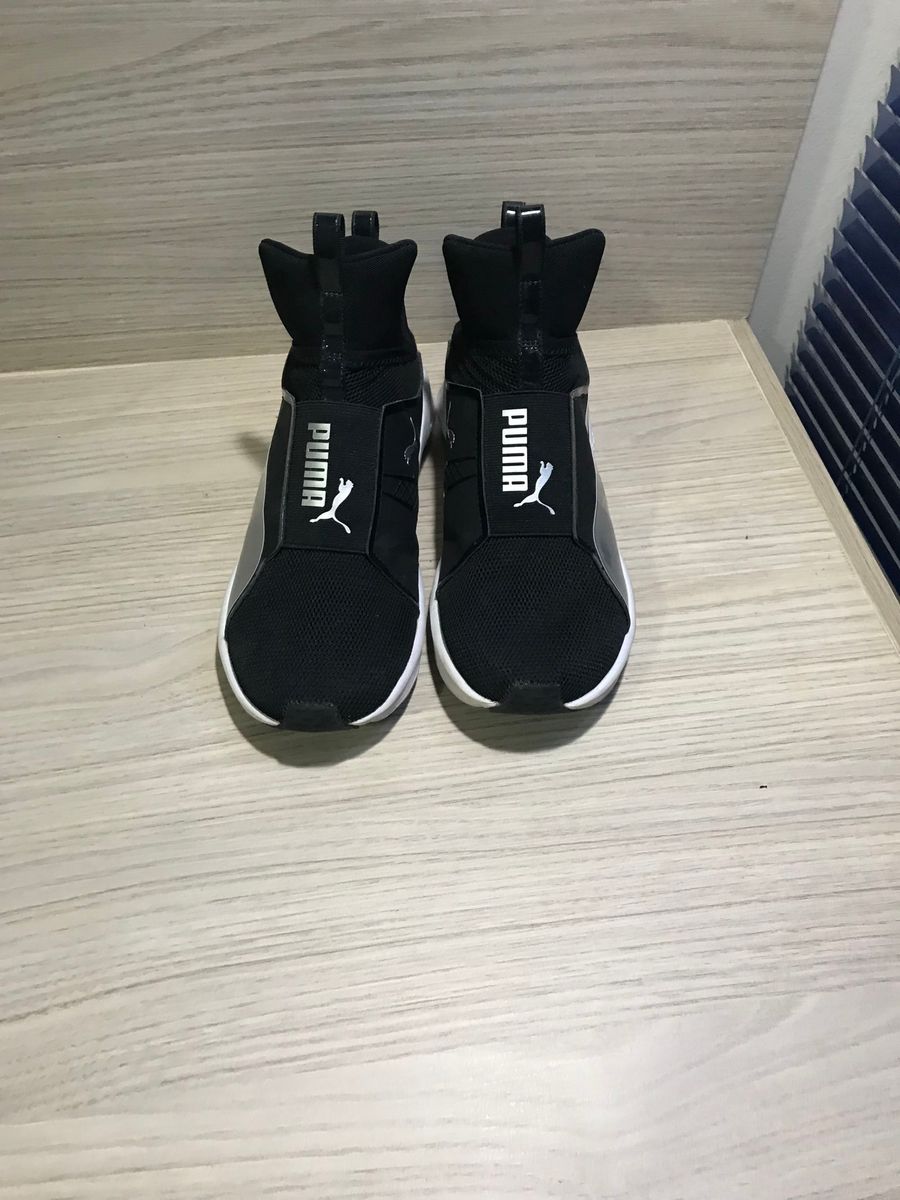 tenis botinha puma feminino preto