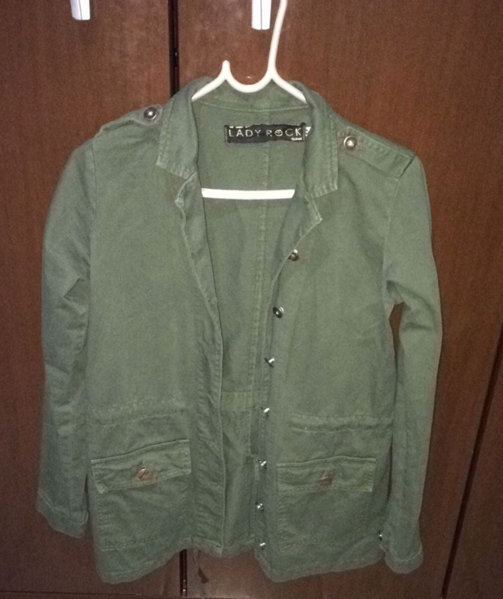 parka lady rock verde militar