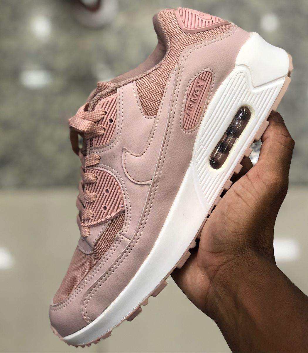 air max feminino rosa claro