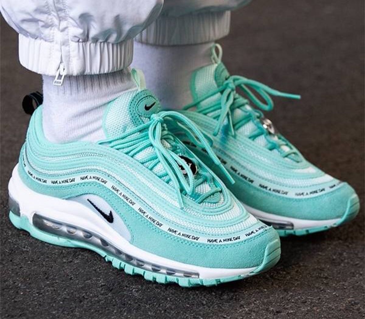 air max 97 feminino verde agua