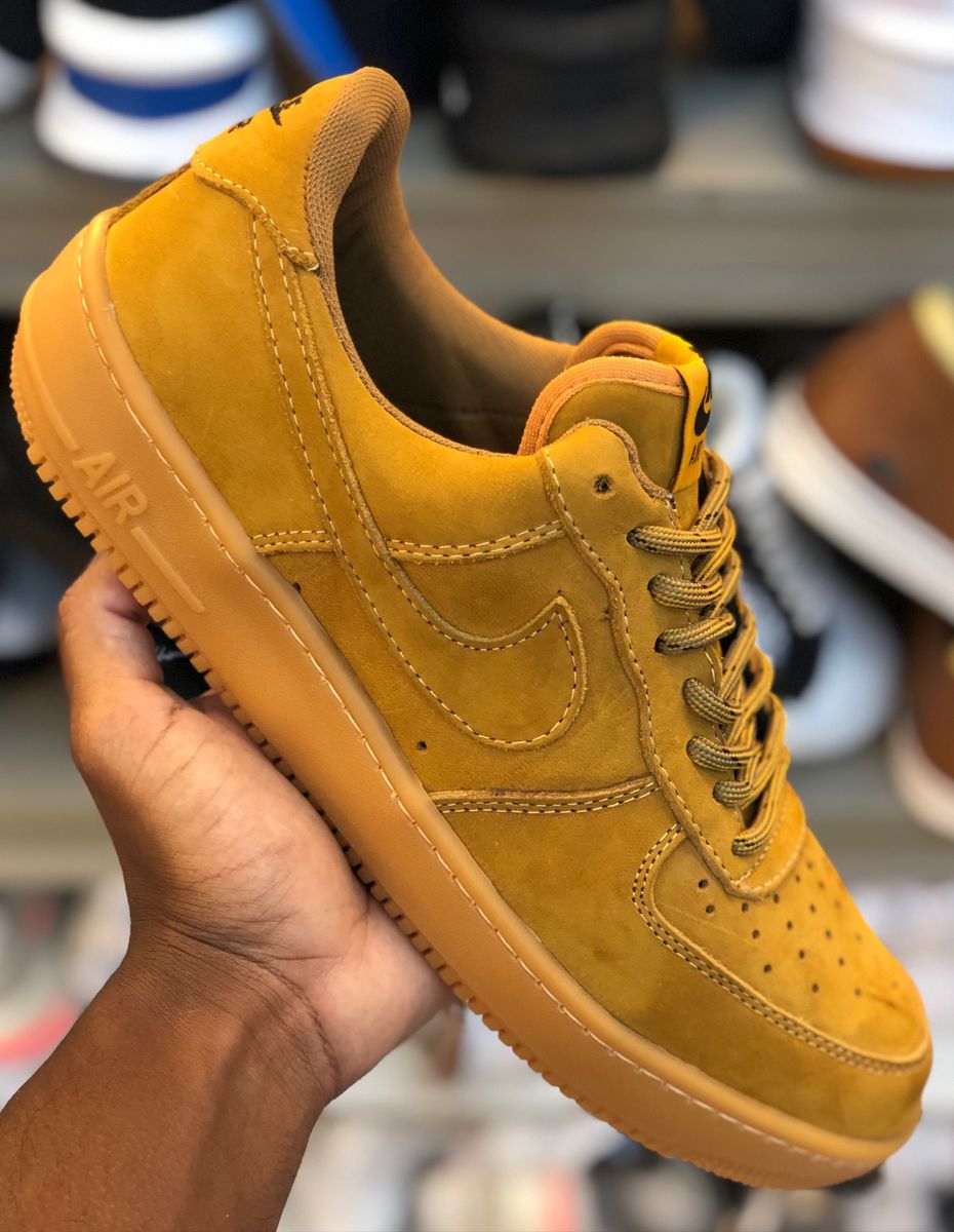 nike air force marrom cano alto
