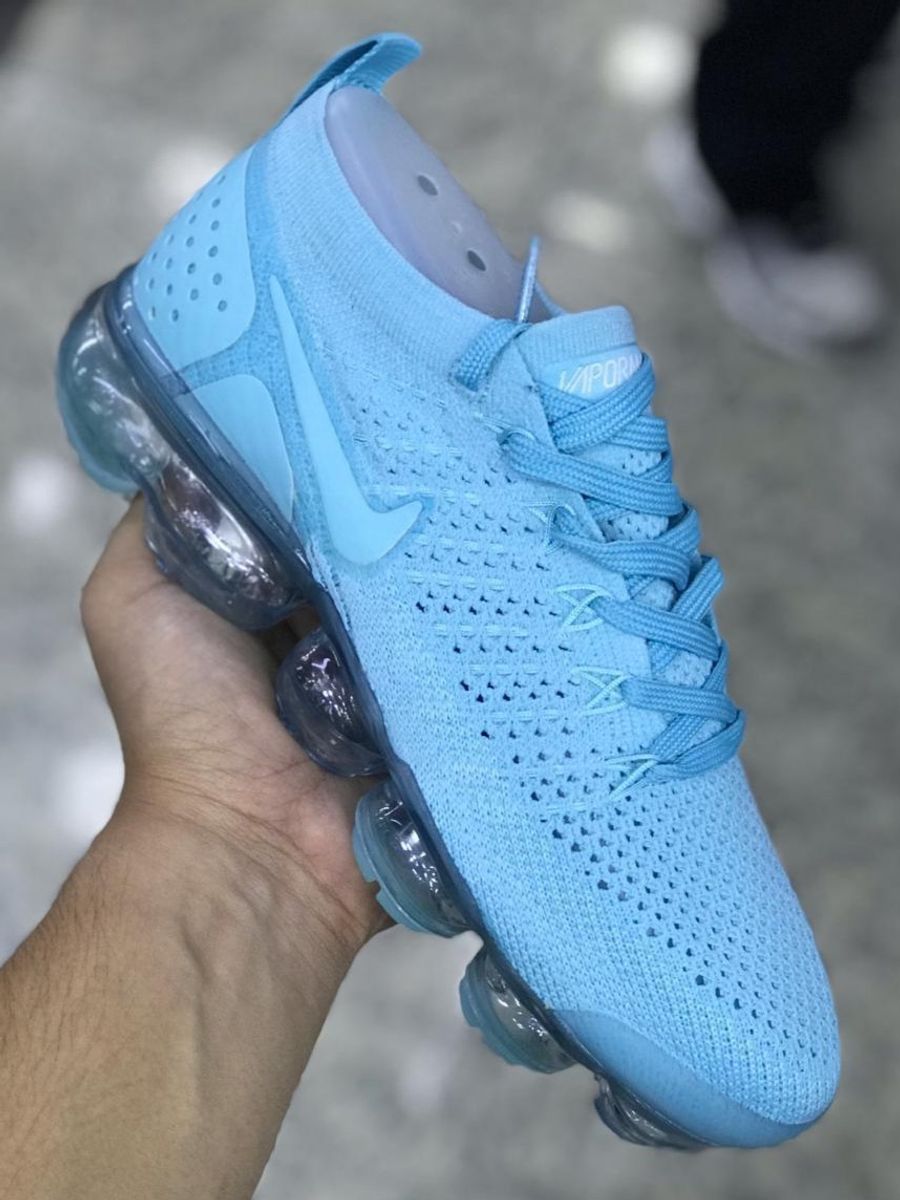 tenis vapormax azul bebe