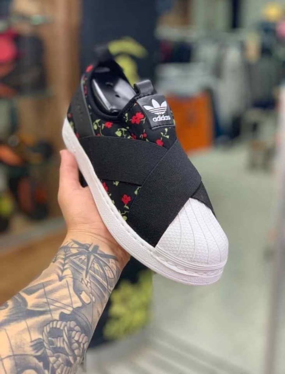 tenis adidas floral feminino