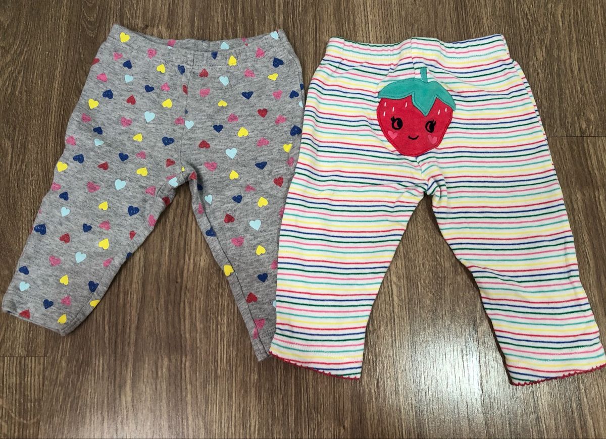 calça carters 6 meses