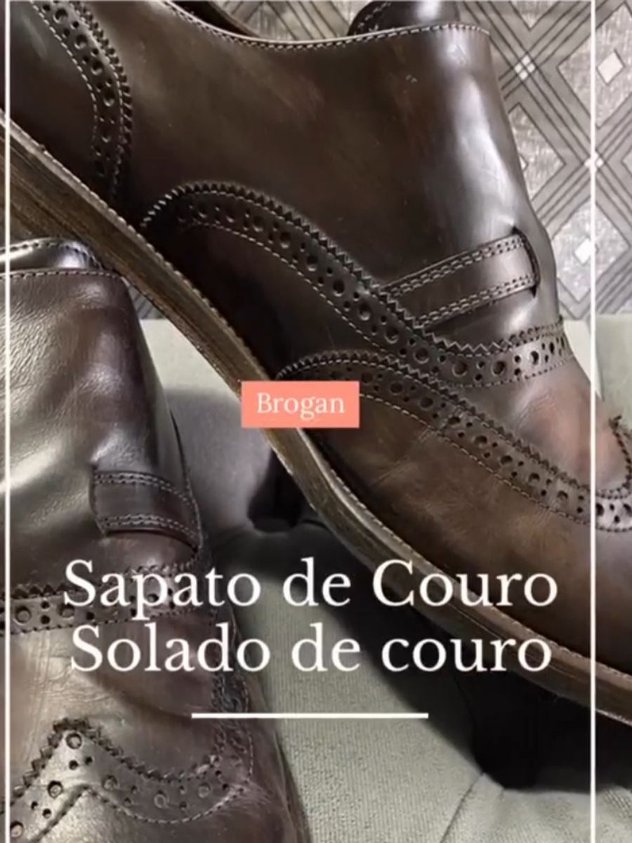 sapato brogan