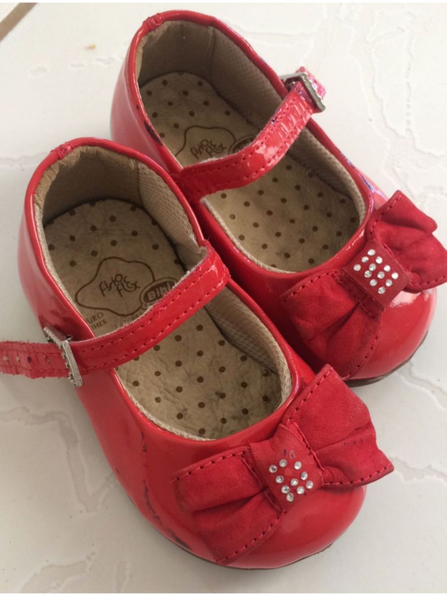 sapato bibi vermelho