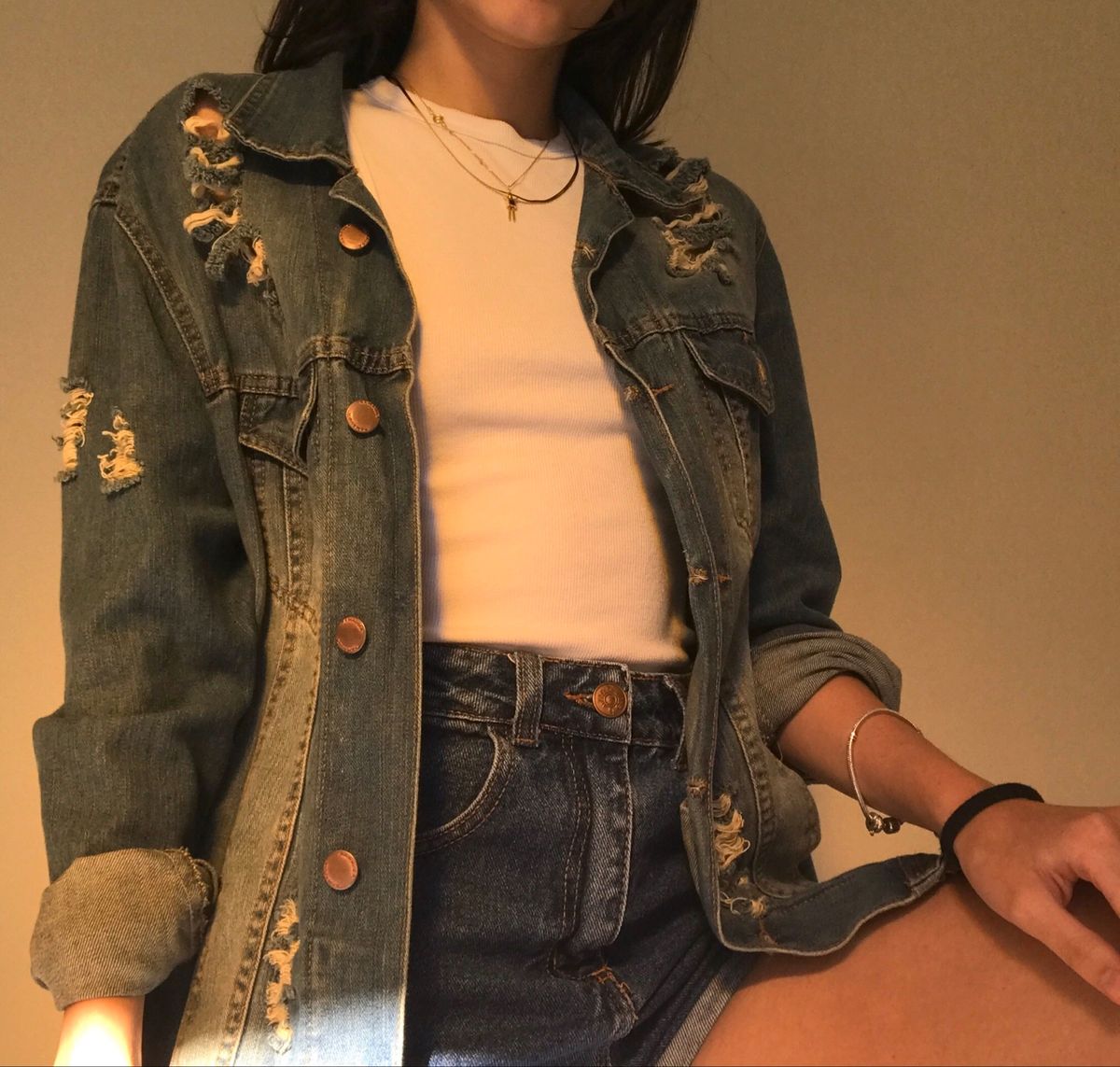 jaqueta jeans aquamar