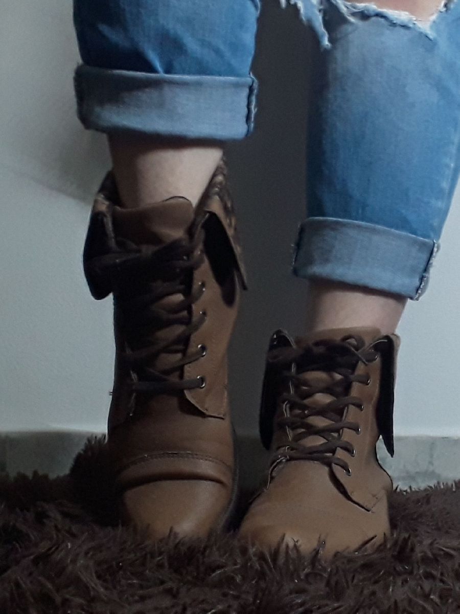 bota estampa de onça