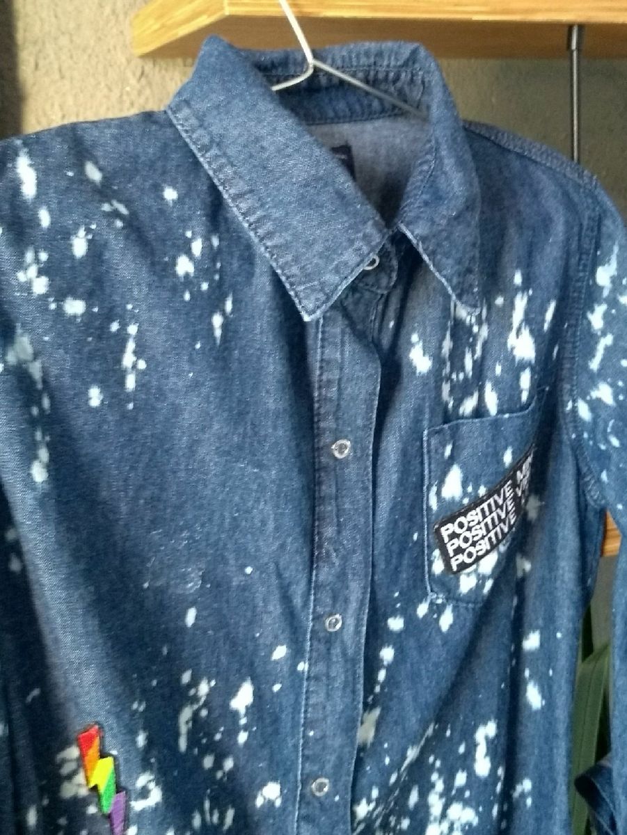 customização de jaqueta jeans feminina