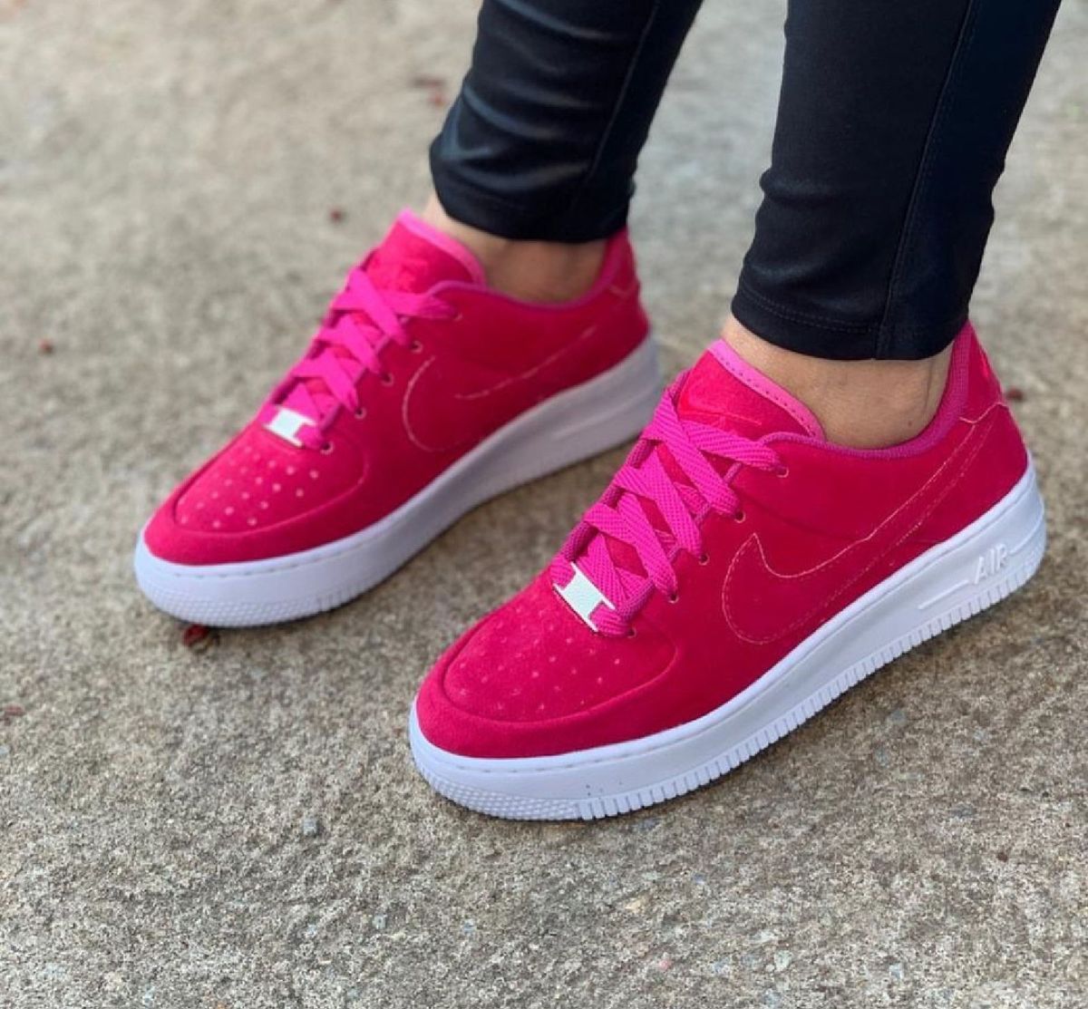 tenis nike casual rosa