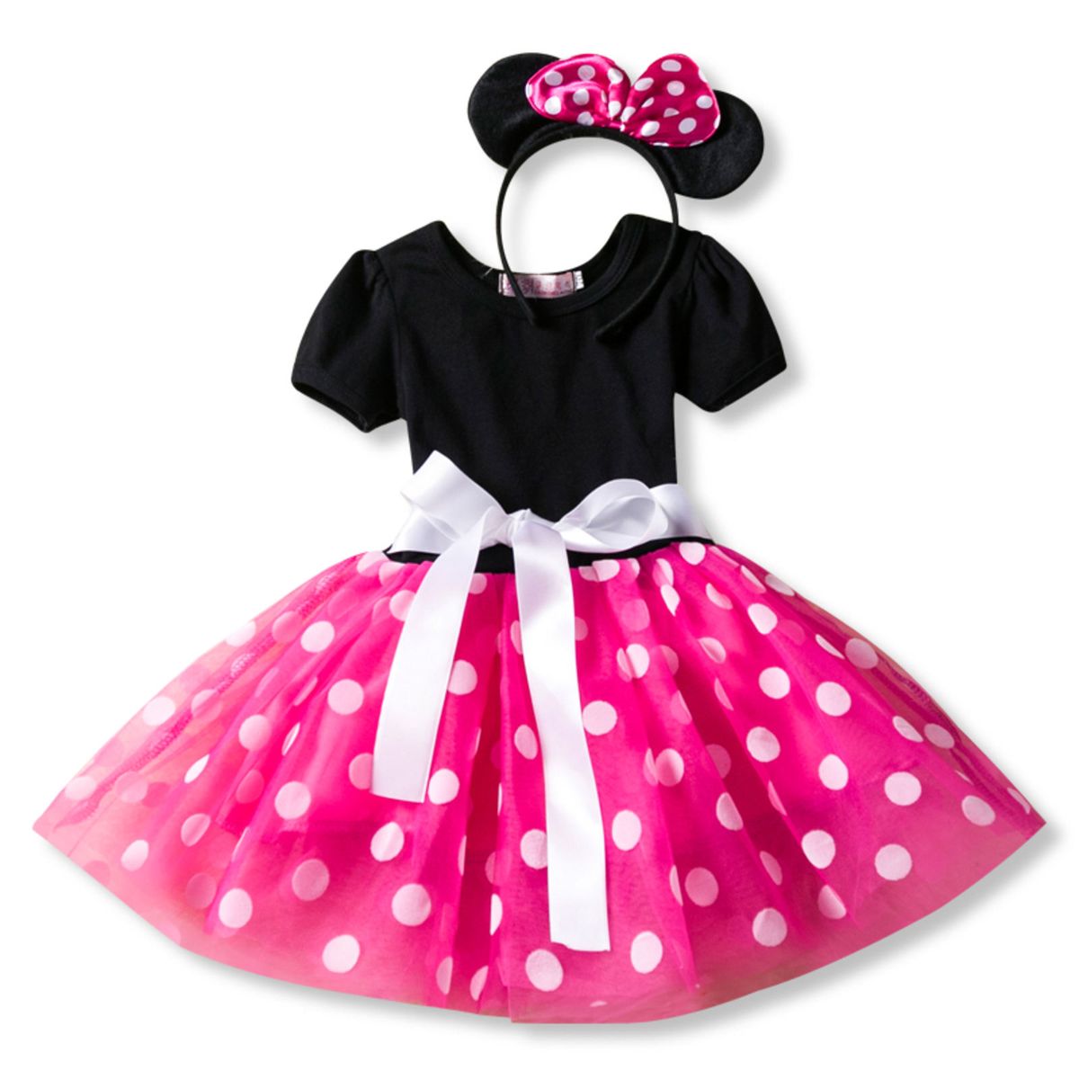 roupa da minnie rosa