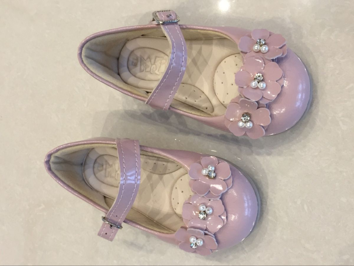 sapato de festa infantil