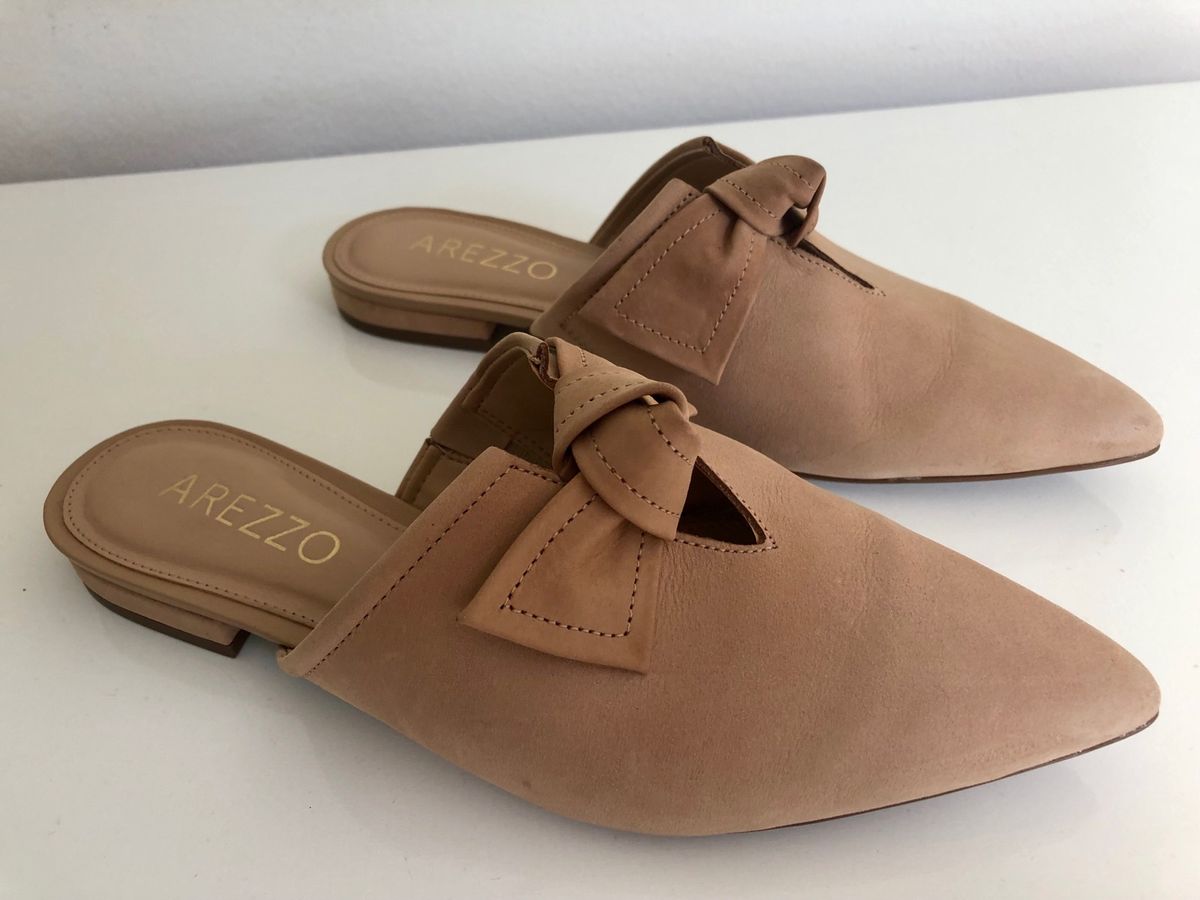 sapato mule feminino arezzo
