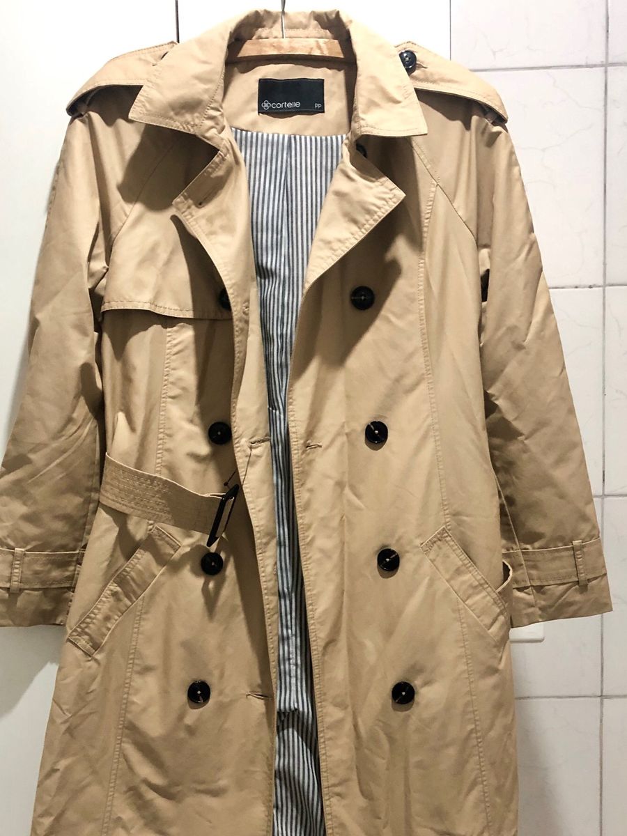 trench coat impermeável feminino