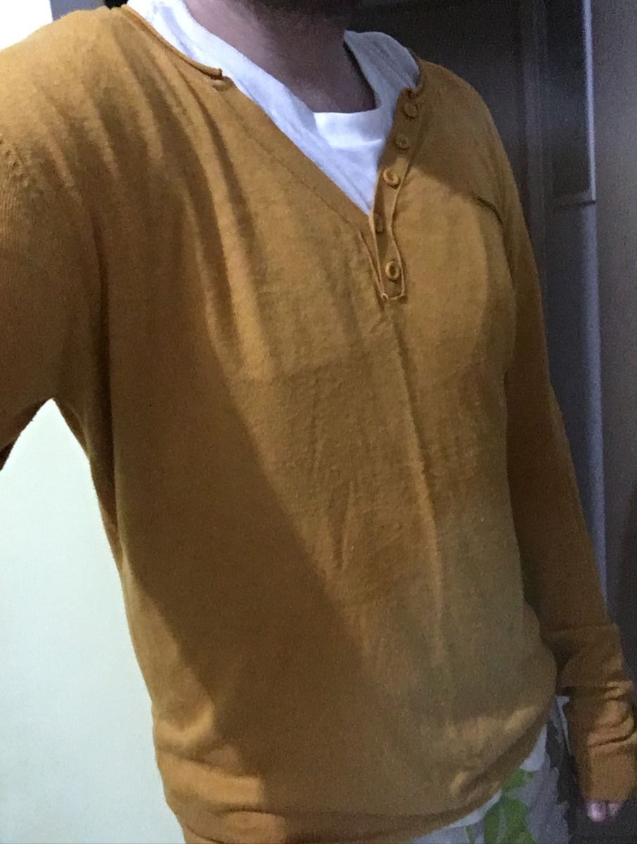 casaco mostarda masculino