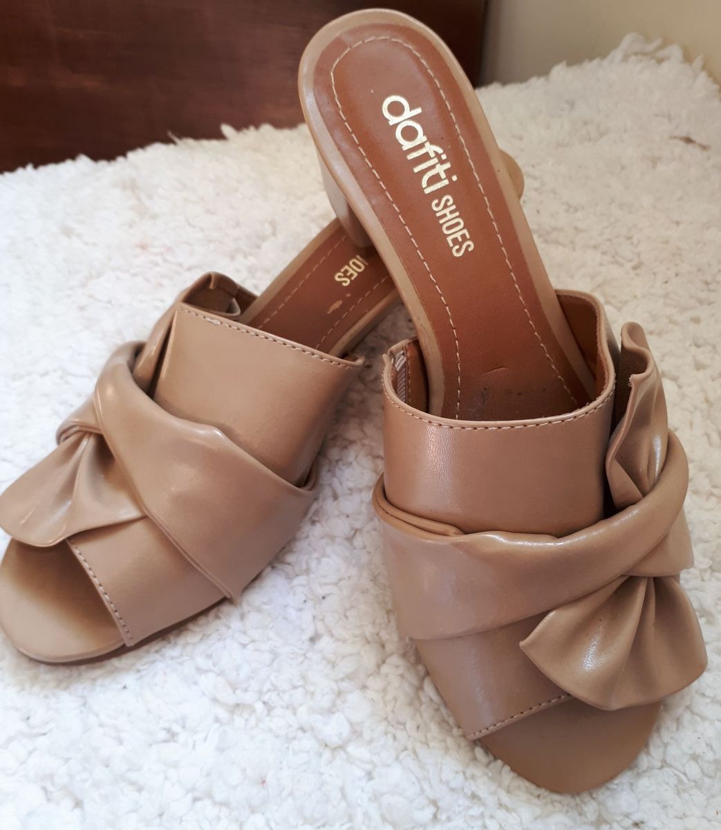 sandalias mule dafiti