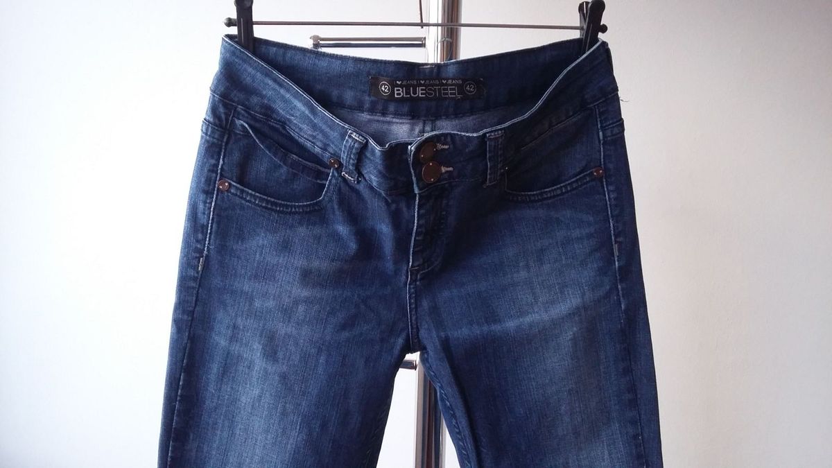blue steel calça jeans