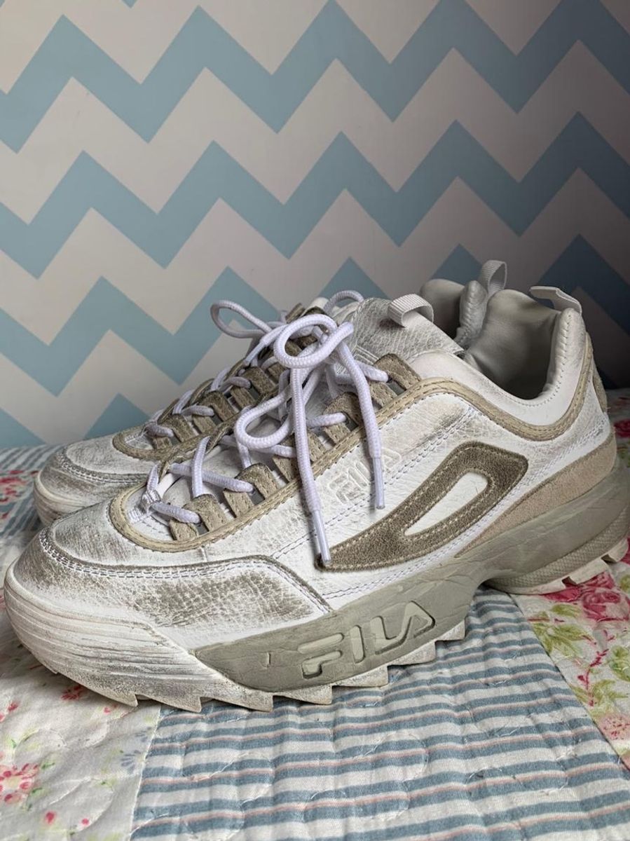 fila tenis feminino rosa