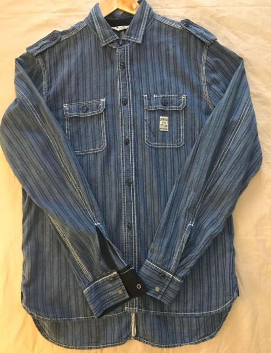 camisa jeans diesel