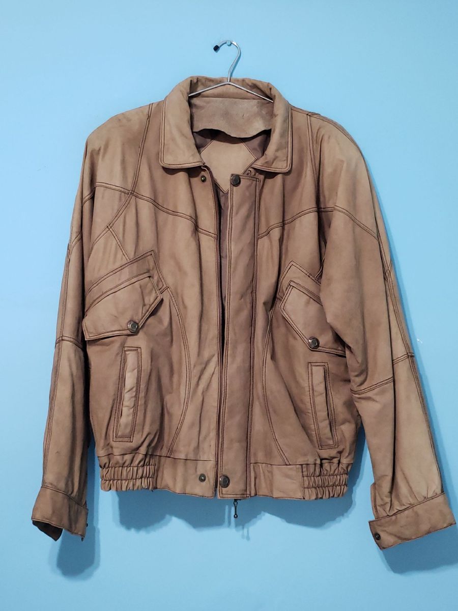 jaqueta de antilope masculina