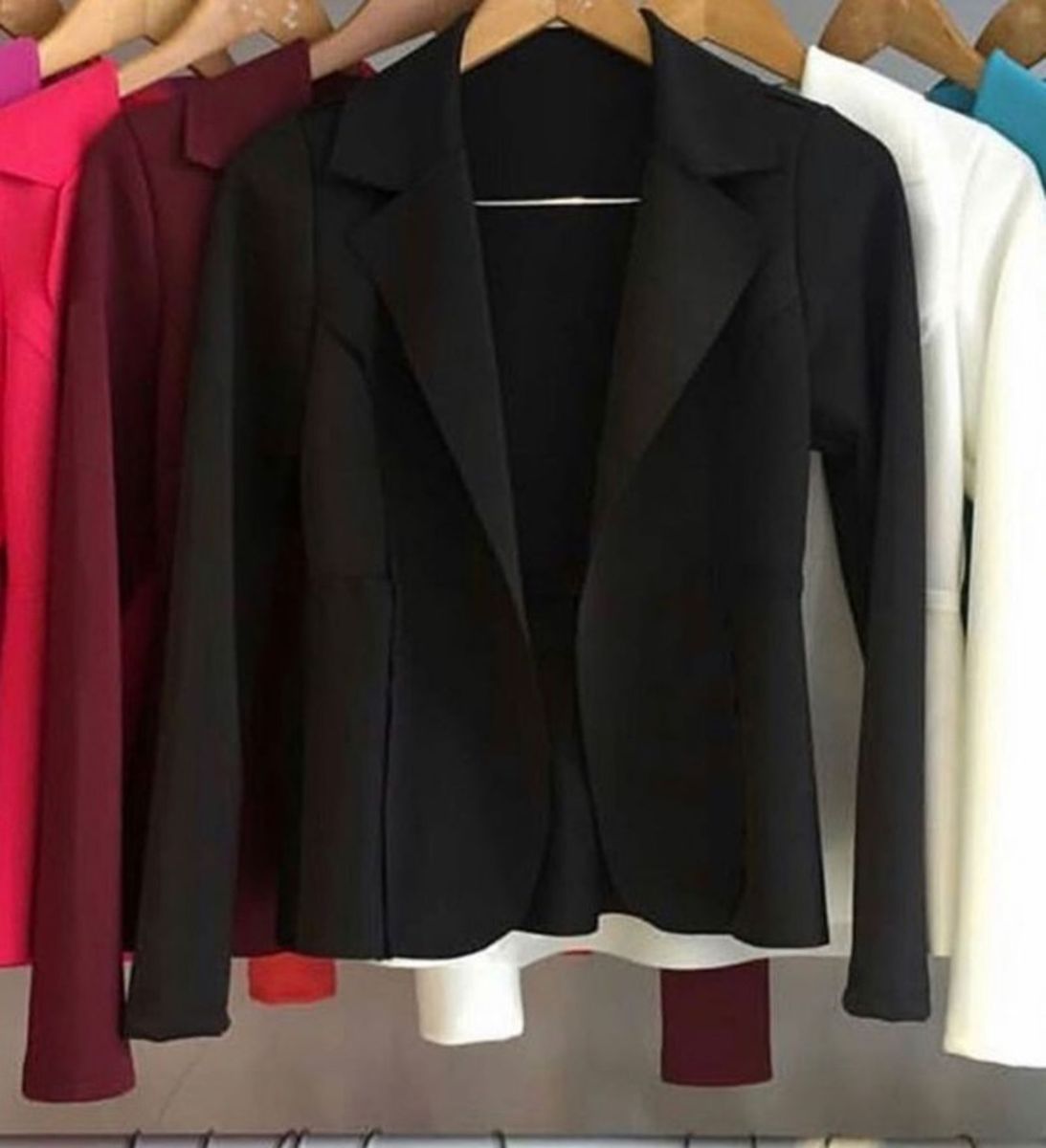 casaco neoprene feminino