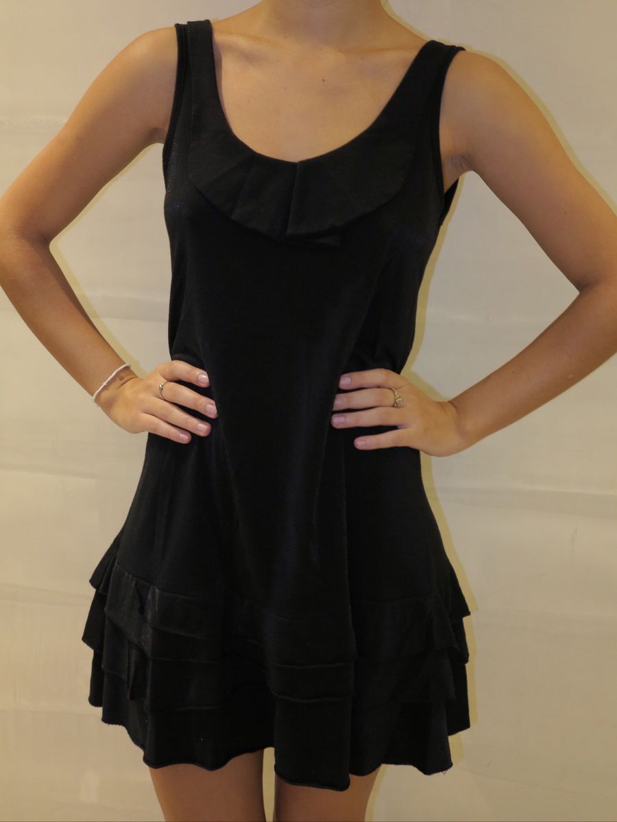 pretinho básico vestido