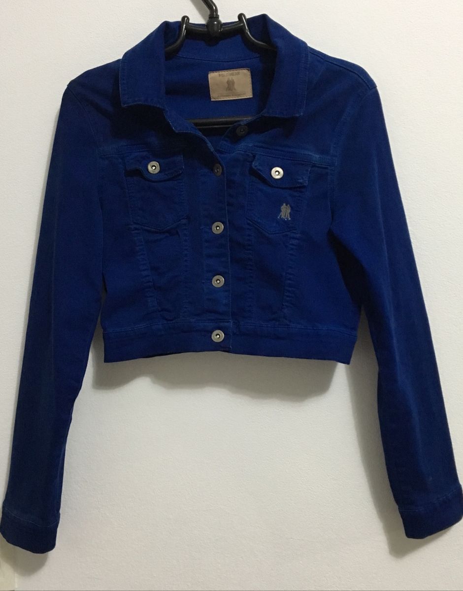 jaqueta jeans polo