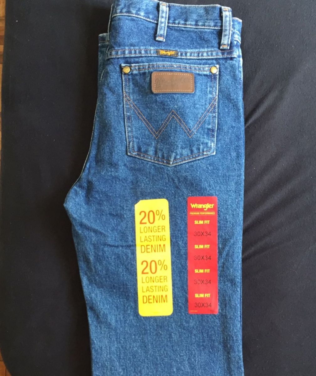 calça jeans wrangler importada