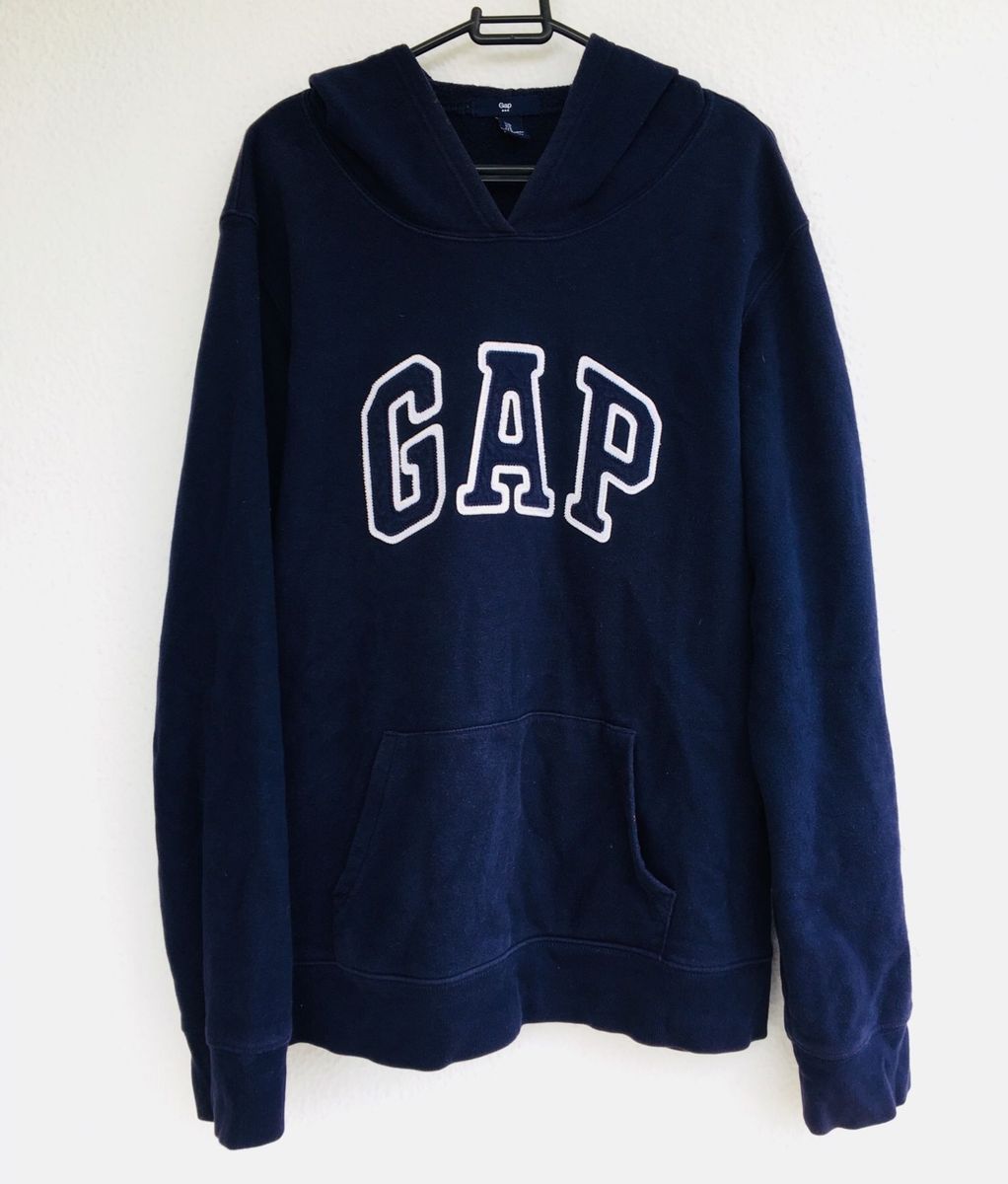 blusa gap azul marinho