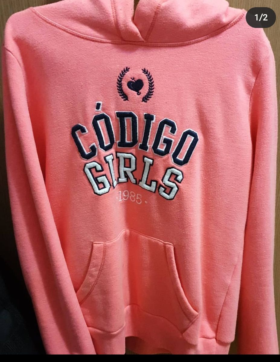 codigo girl moletom 2018