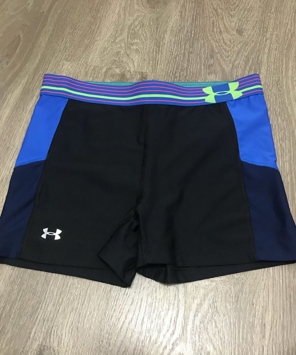 bermuda de compressão feminina under armour