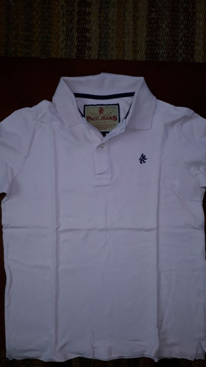 camisa gola polo paco jeans