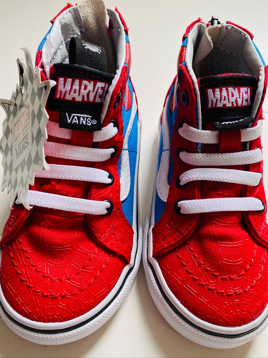 vans infantil marvel