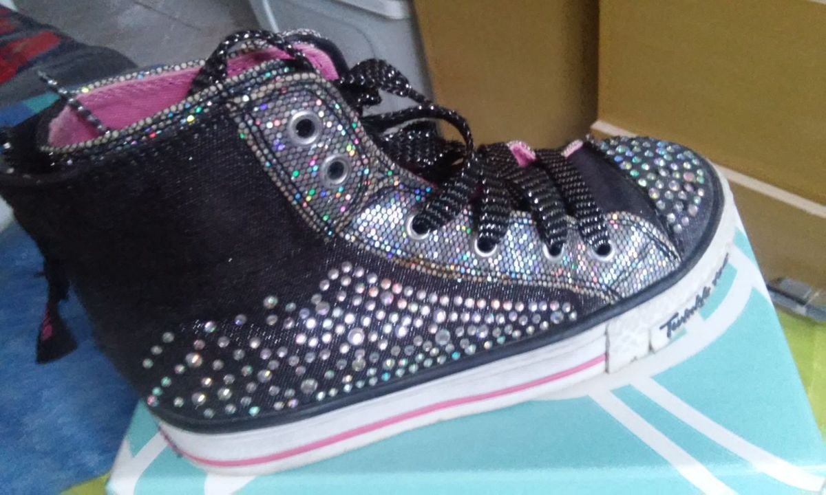 Tenis Skechers !!! | Calçado Infantil para Meninas Skechers Usado 26246128 | enjoei
