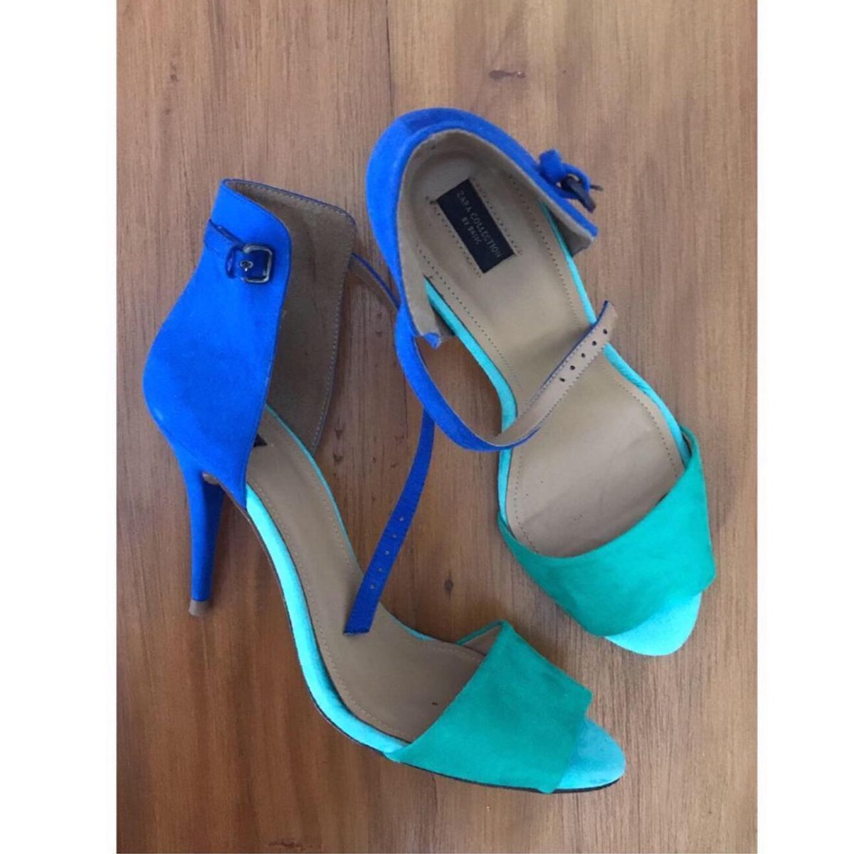sandalia zara feminina