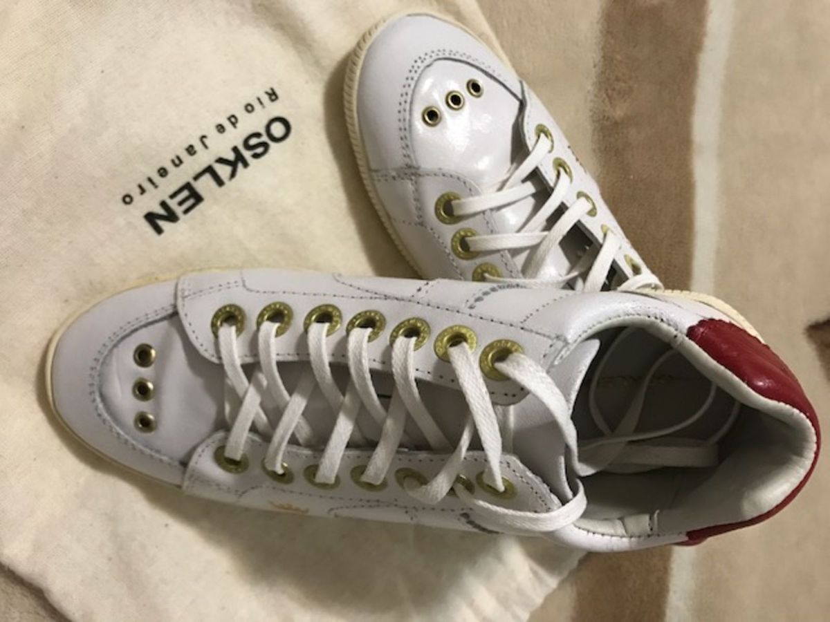 tenis osklen forma pequena