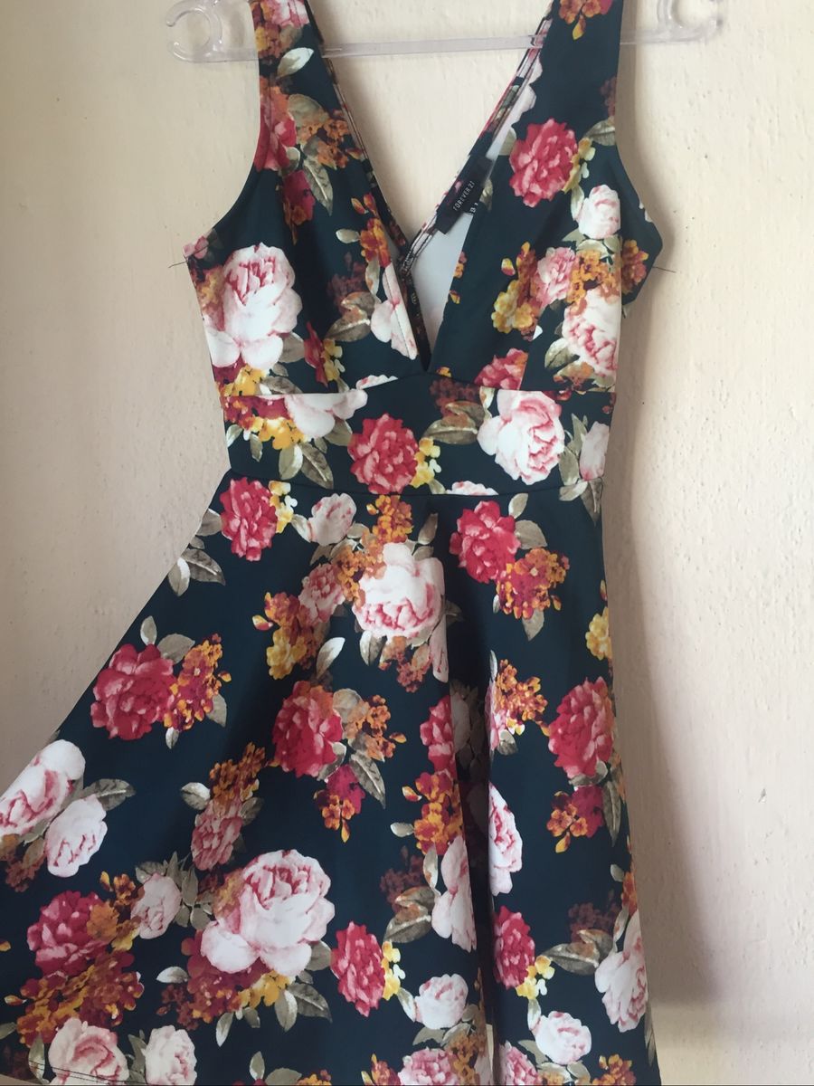 vestido feminino florido