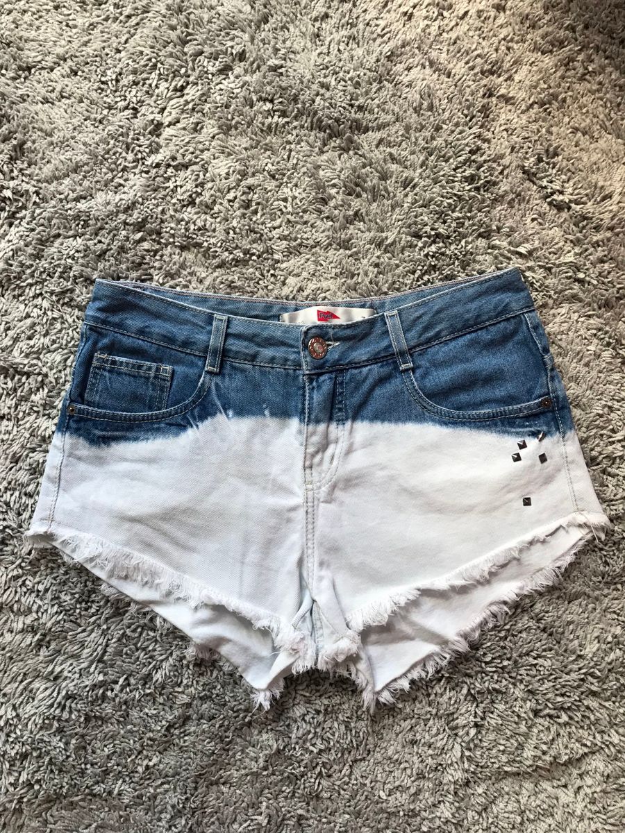 short jeans bicolor