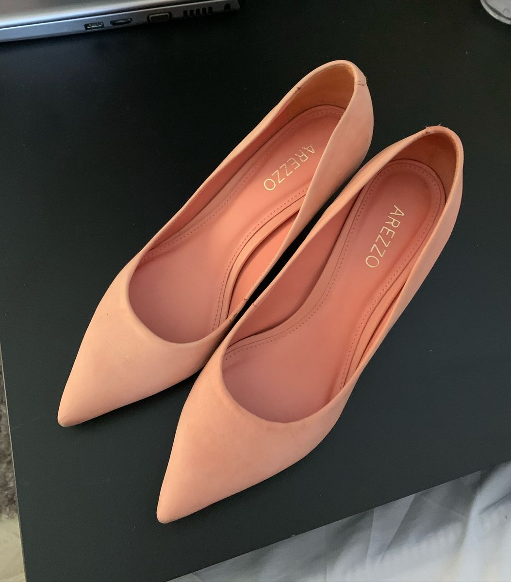 scarpin arezzo rose
