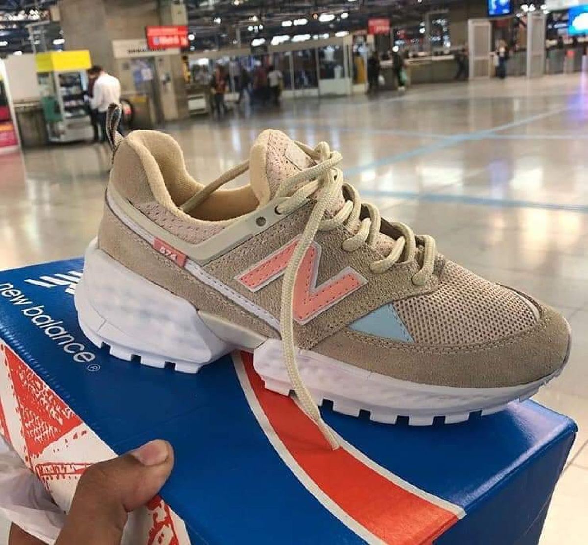 new balance 680 prata feminino