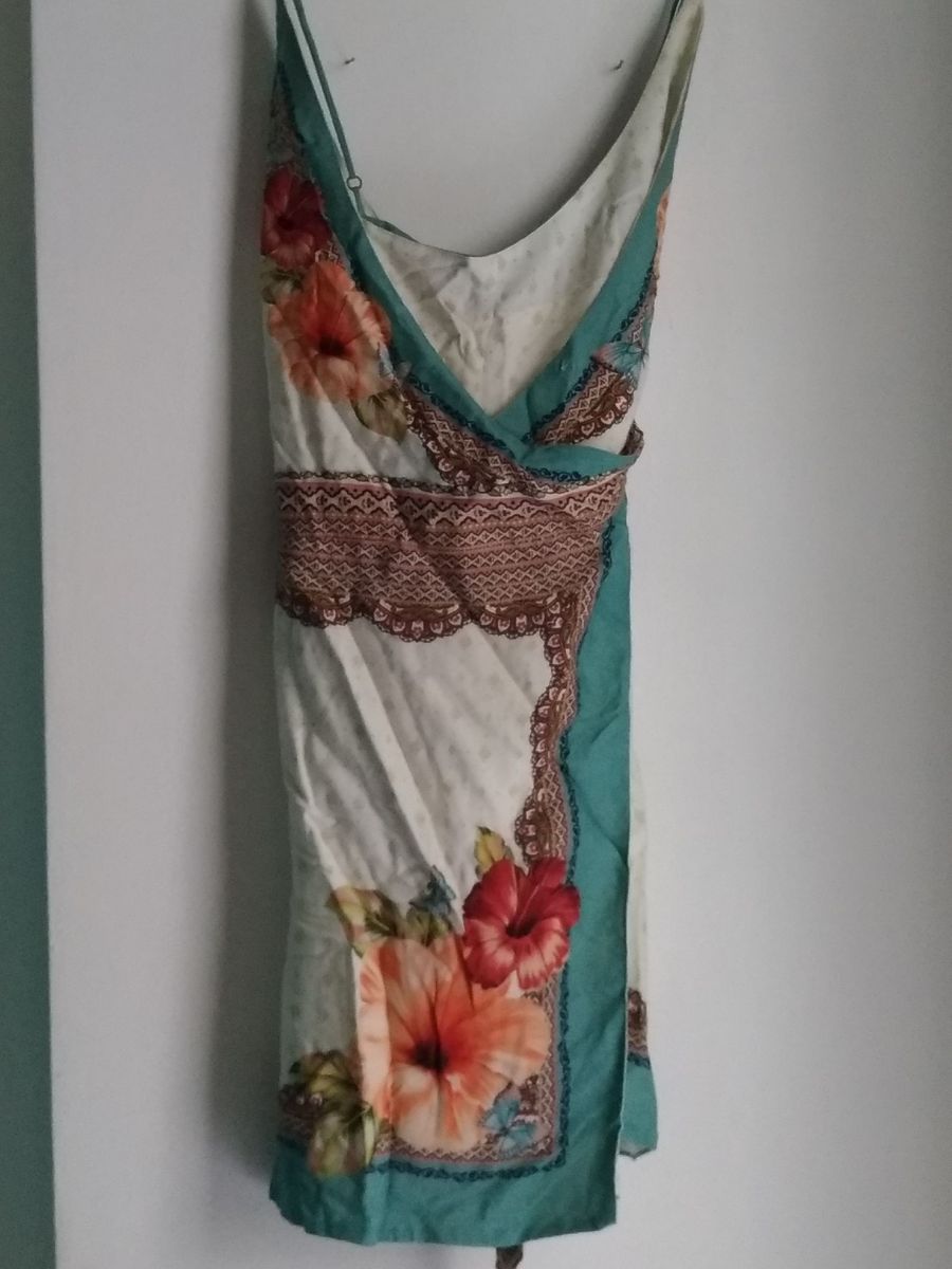 vestido lenco cha de hibisco