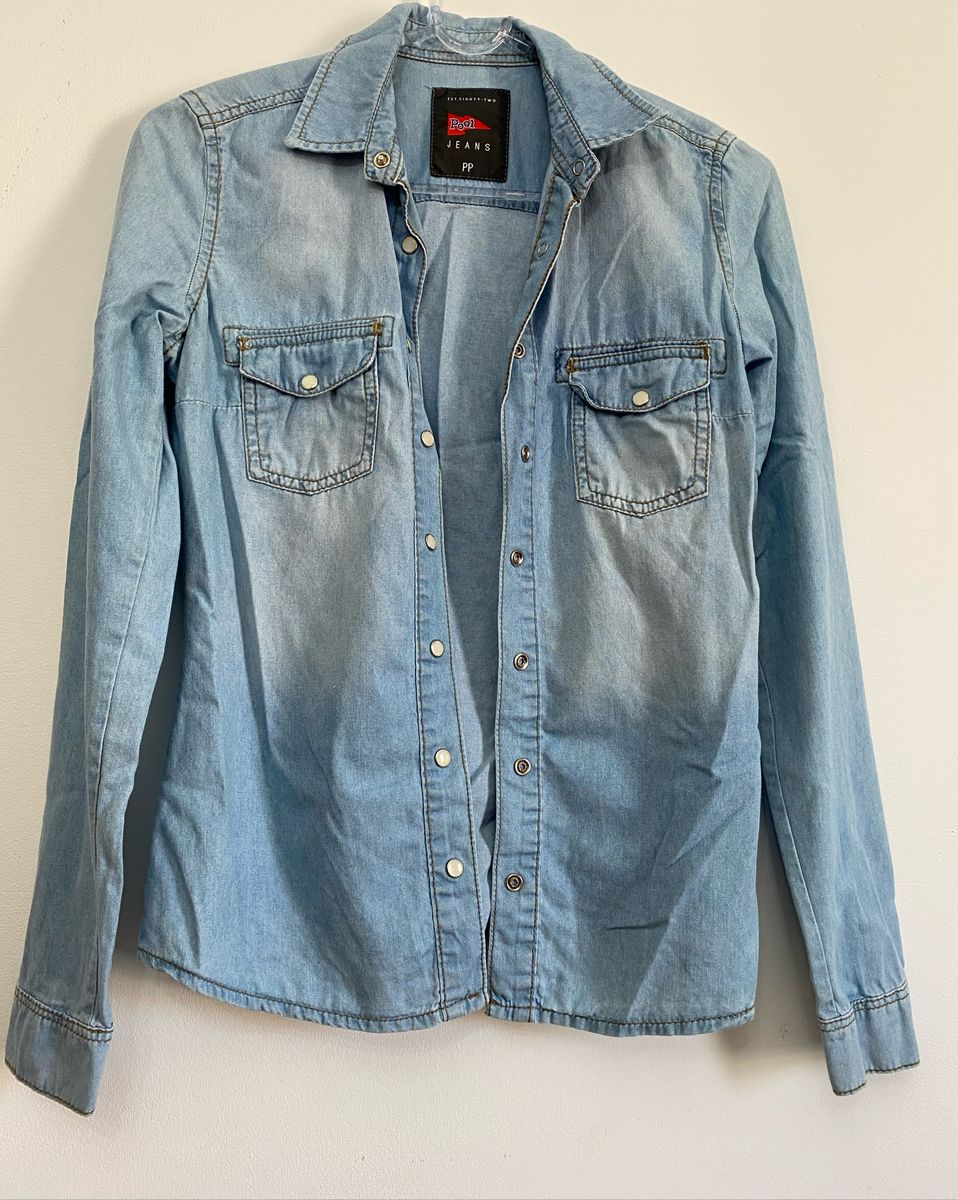 blusa jeans feminina riachuelo