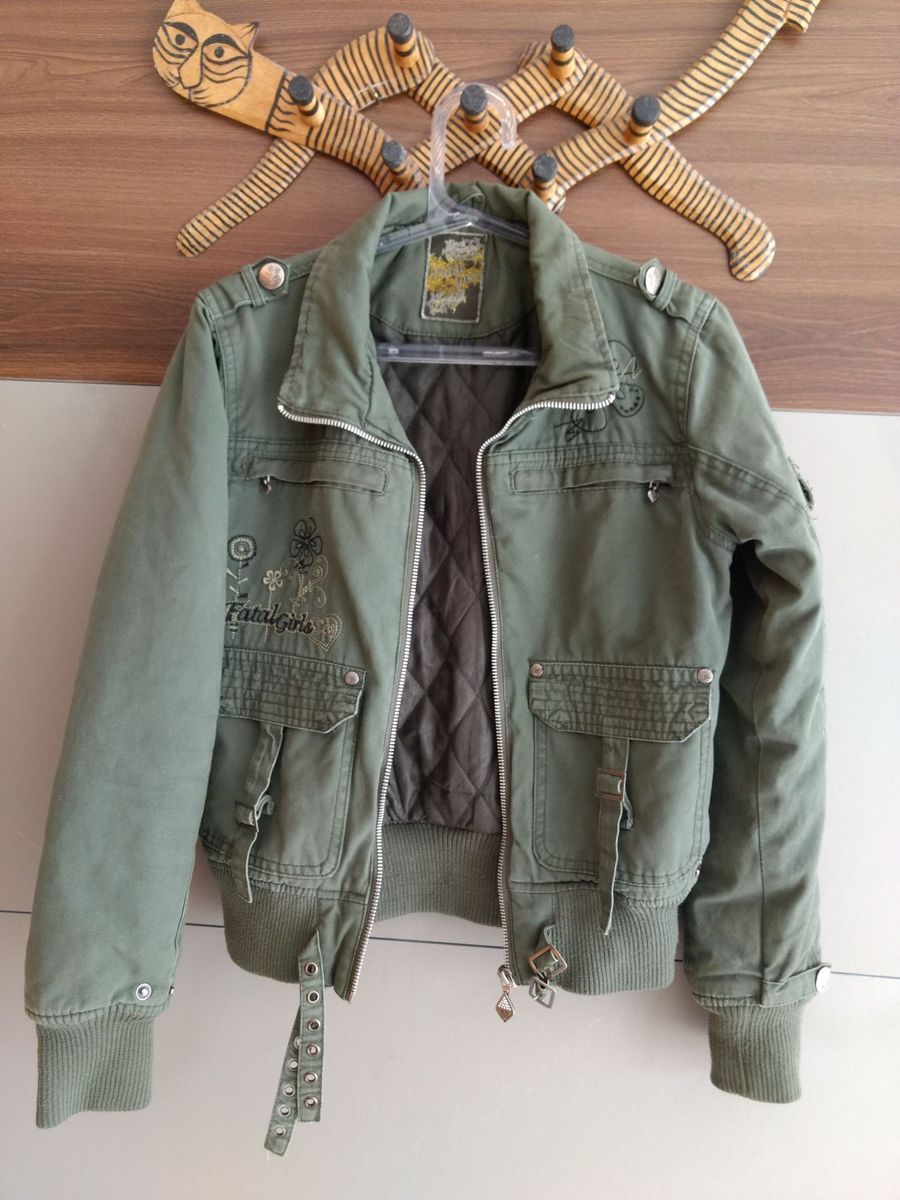 jaqueta fatal girl feminina