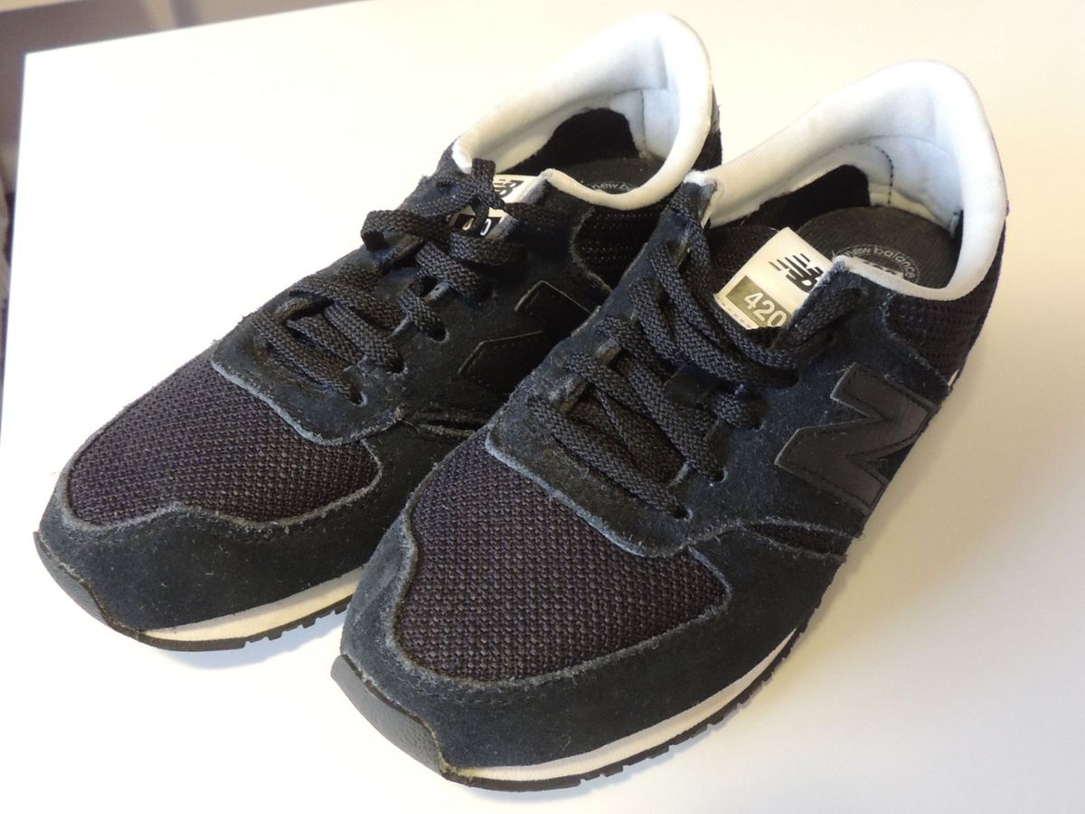 tênis new balance 420 couro preto