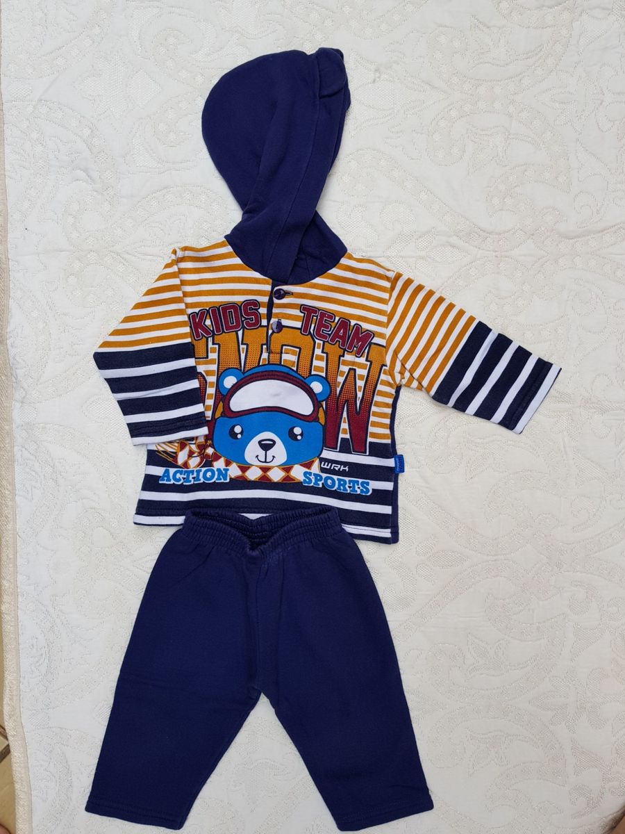 moletom azul marinho infantil