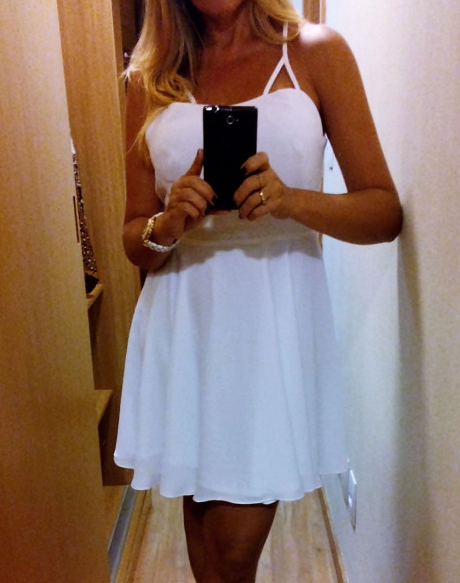 vestido branco tvz