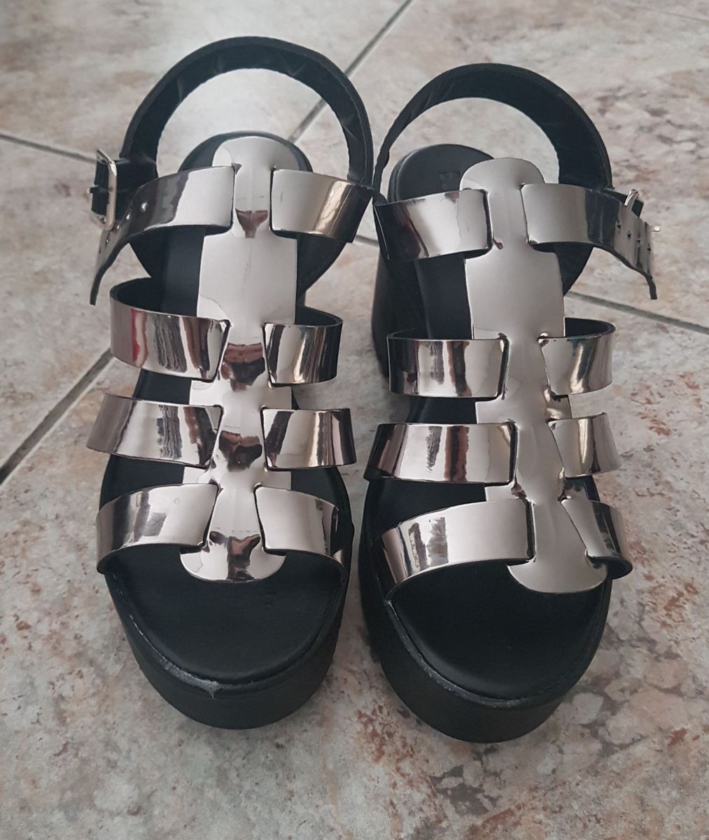 sandalia tratorada blue shoes