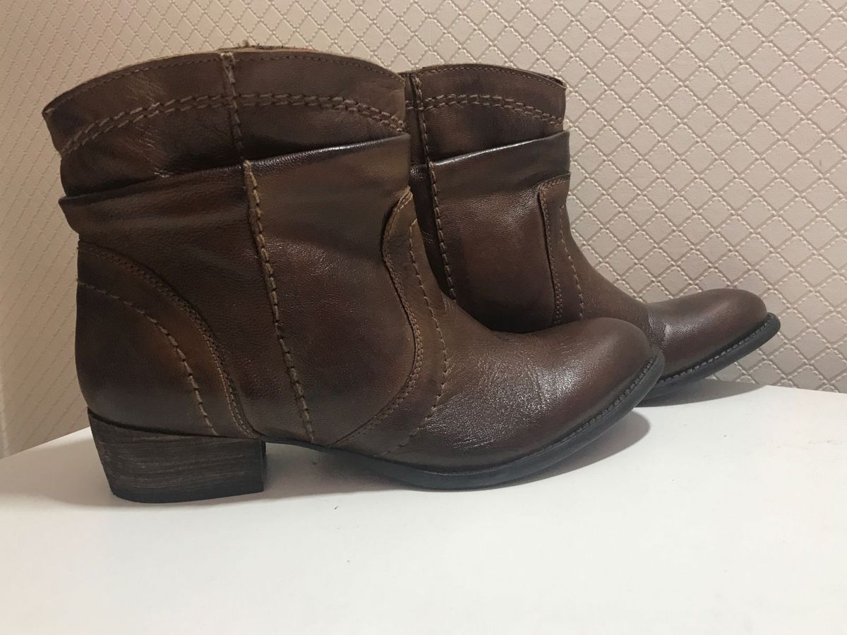 bota cano curto mezzo punto