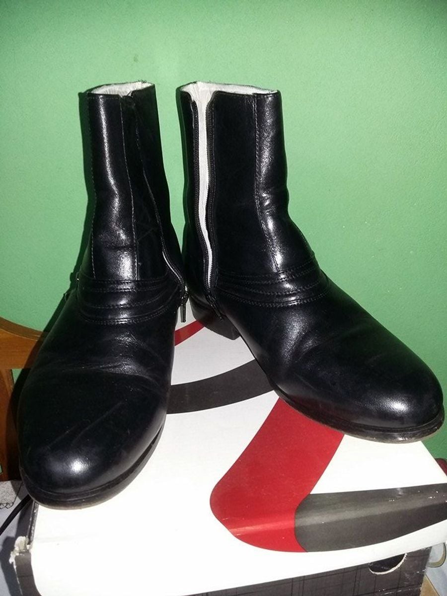 botina de pelica masculina