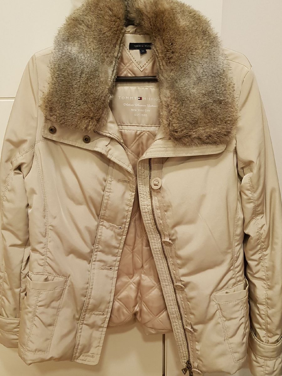 jaqueta pluma de ganso tommy
